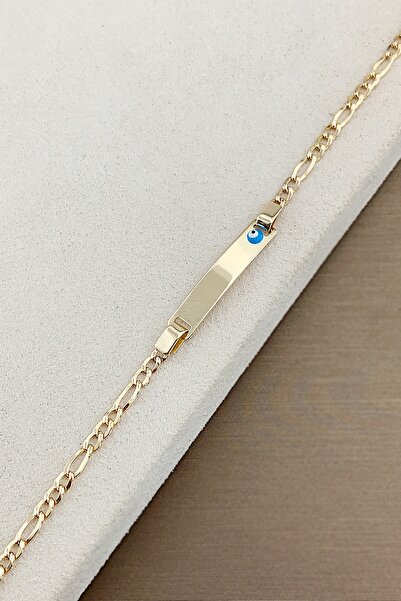 Seda Mücevherat Isimli Bebek Çocuk Altın Bileklik Künyesi