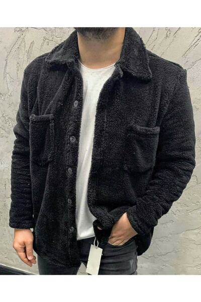 nplan Ανδρικό βελούδινο πουκάμισο με λεπτομέρεια τσέπης