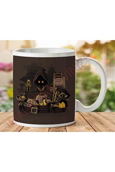 ART HEDİYE كوب جاوا سبيس ماركت مطبوع على الجانبين