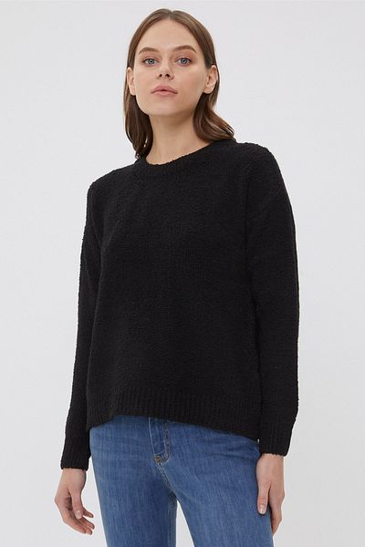 Lee Cooper Women's Dora O Neck Sweater Black 211 LCF241002