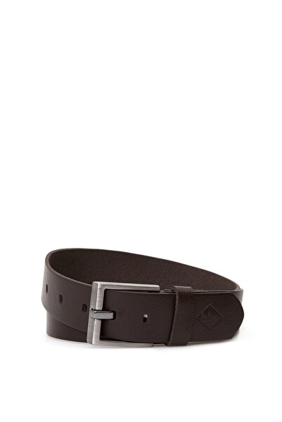 Lee Cooper Men's Leather Belt - Brown 211 Lcm 281004