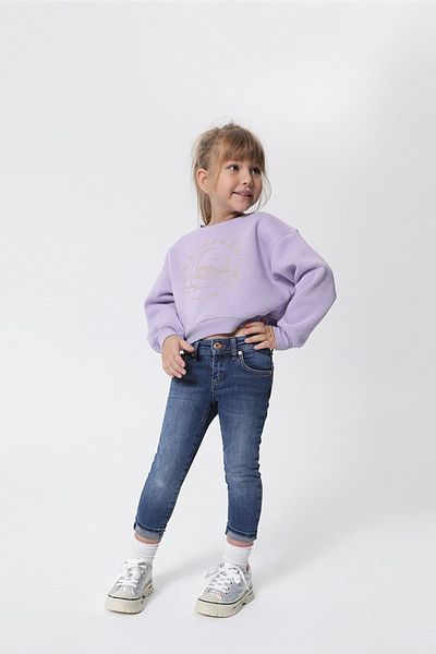 Lee Cooper Girl's Lilac Sweatshirt