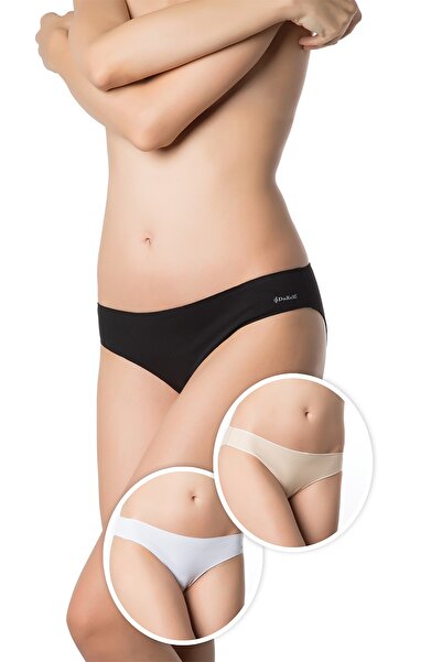 Doremi Women's Cotton 3-Piece Panties