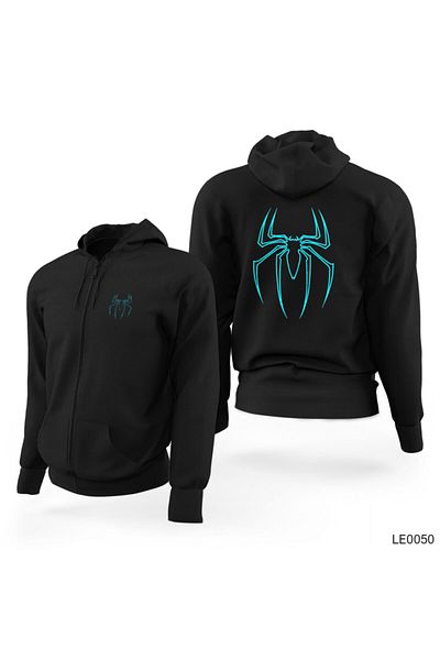 Z zepplin Φούτερ με κουκούλα με φερμουάρ Spiderman Limited Edition