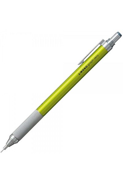 Tombow Mono Graph Zero Mechanical Pencil 0.5mm Lime Green