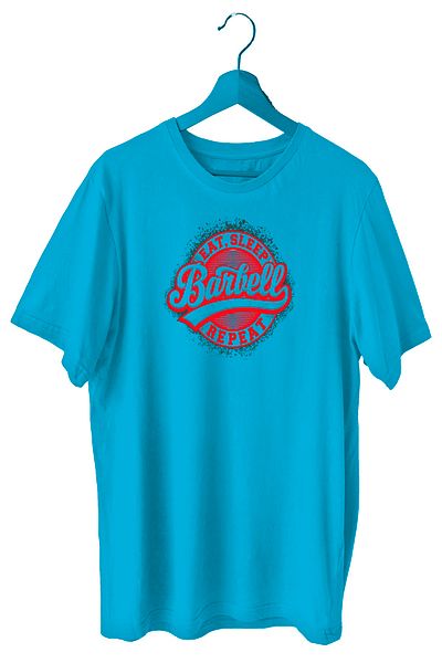 BLUU Barbell Athlete T-shirt Crew Neck