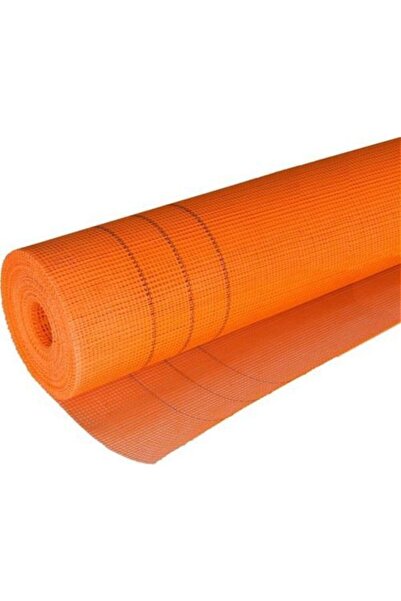 Genel Markalar 160 G Mantolama Dış Cephe Ve Iç Cephe Alçı Ve Sıva Filesi 50 Metre Turuncu