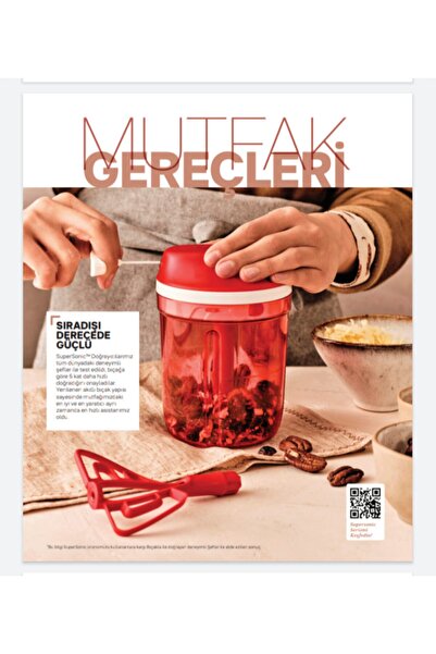 Tupperware Süpersonic Elektriksiz Mutfak Robotu Midi