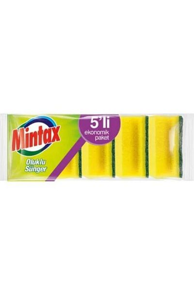 Mintax Corrugated Sponge 5 pcs