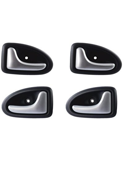 NEVREVA Renault Clıo 2 Sedan Kapı Iç Açma Kolu Gri Boyalı 4 Adetli Takım