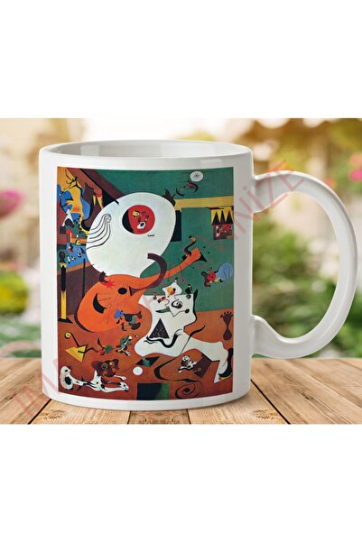 ART HEDİYE 1-325 MİRO DUTCH Two Sided Printed Mug