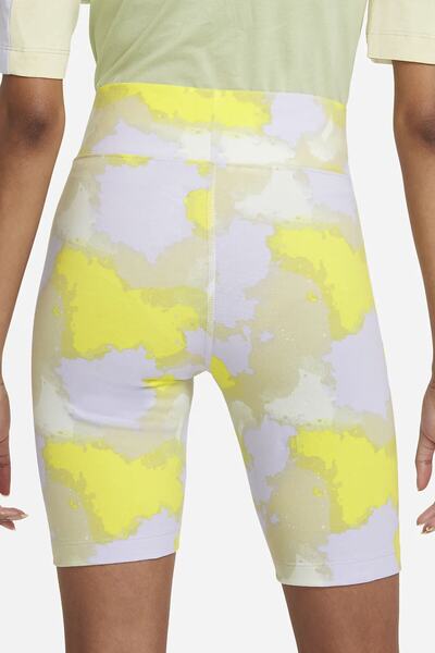 Nike Yüksek Belli Kadın Yarım Şort Tayt Dm3841-394