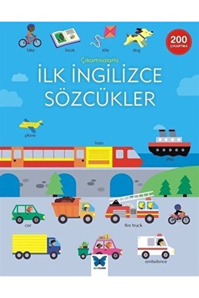Mavi Kelebek Yayınları Çıkartmalarla Ilk Ingilizce Sözcükler