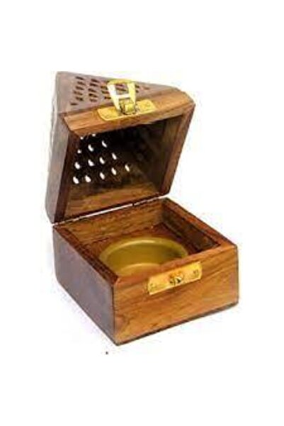 Sakız Ağacı Piramit Tütsü Standı Konik Tütsüler Için Kullanılır.