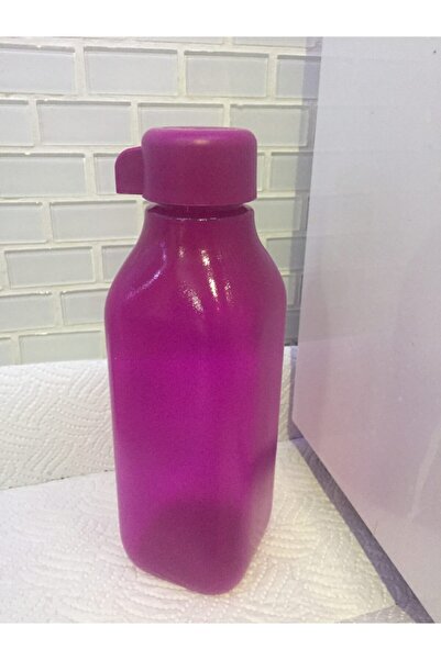 Tupperware Eko Şişe 500 Ml Pembe Vidalı Kapak