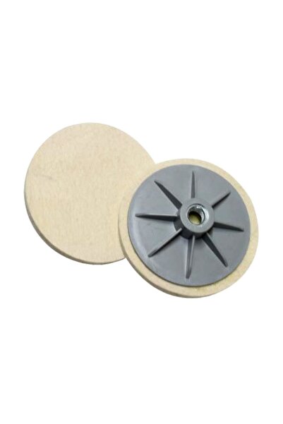 Demir 115mm KEÇE TABAN M14 POLİSAJ CİLA TABANI PASTA CİLA