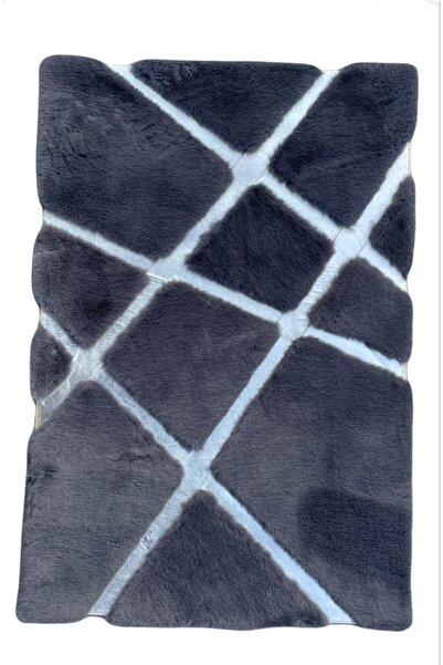 veraev سجادة حمام من جلد البقر الفاخر