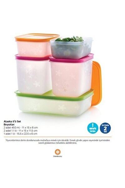 Tupperware Alaska Set of 5