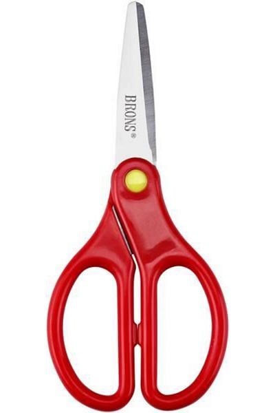 Brons Student Scissors with Protection Case