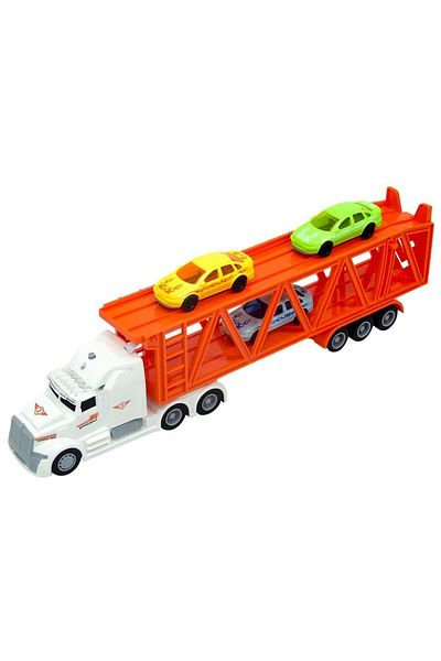 Sunman 1:50 شاحنة نقل Maxx Wheels مع الصوت والضوء 23198 شاحنة صفراء طائرة صفراء