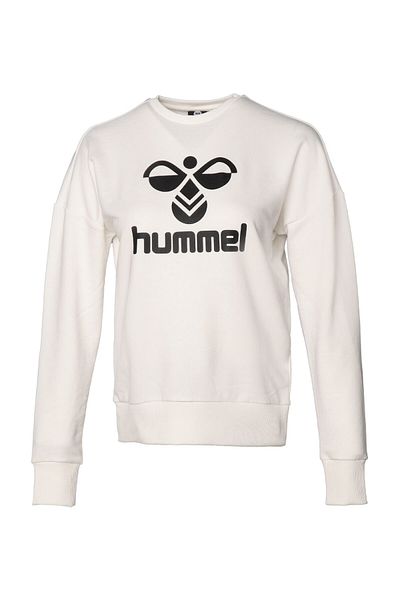 HUMMEL Sports Sweatshirt - White - Regular fit