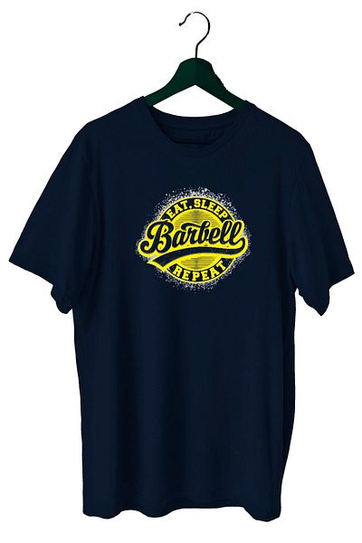 BLUU Μπλουζάκι Barbell Sportsman - Crew Neck