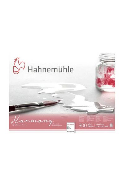 Hahnemühle Watercolor Block Harmony Cold Pressed 300 Gr 30x40
