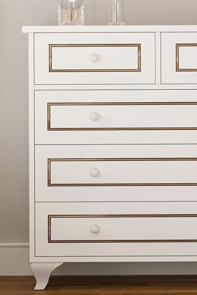 Rabi Grey Country Şifonyer