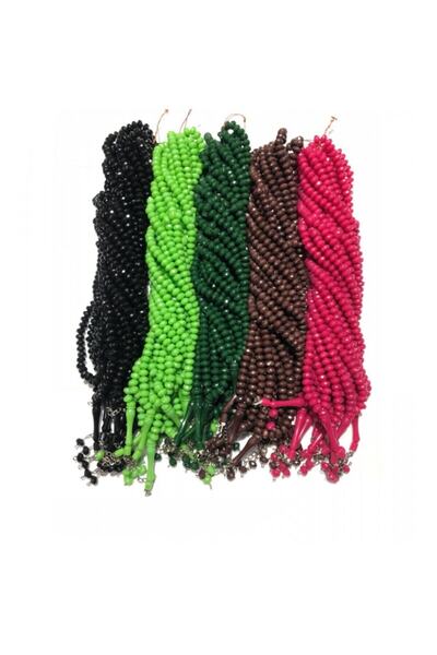 Yasir 99 لوكس 10 ملم 5 طوابق مسبحة - كريستال بلاستيك