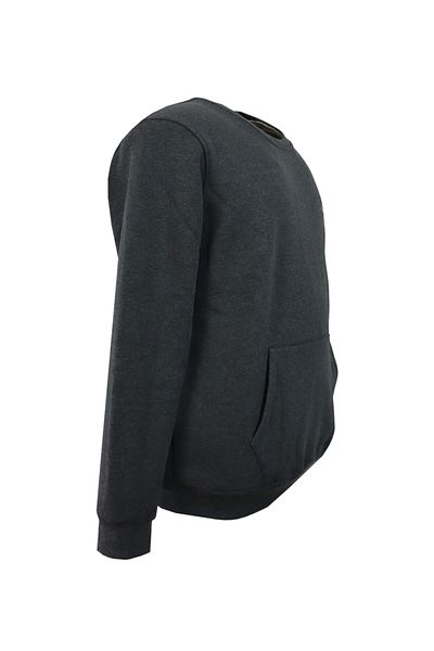 DEKONS Ανδρικό φούτερ μεγάλου μεγέθους Oversize Kangaroo Pocket 3 Thread