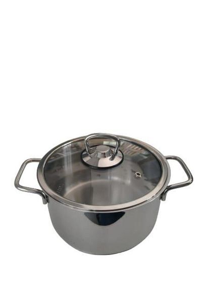 Aryıldız Steel 10012 Deep Pot 18 Cm Metal Handle