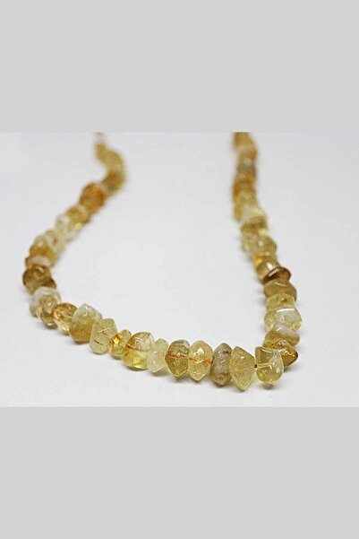 Yasamtohumu Niz prirodnih komada citrin kamena