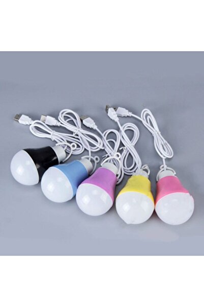 gaman Yüksek Güç Usb Kablolu Taşınabilir Led Ampül Beyaz Işık