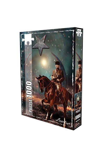Genel Markalar Ulu Önder 1000 Parçalık Puzzle - Puzzle Yapıştırıcısı Hediye