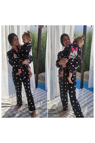 tunay moda Karakterli Anne Çocuk Pijama(1 Adet)