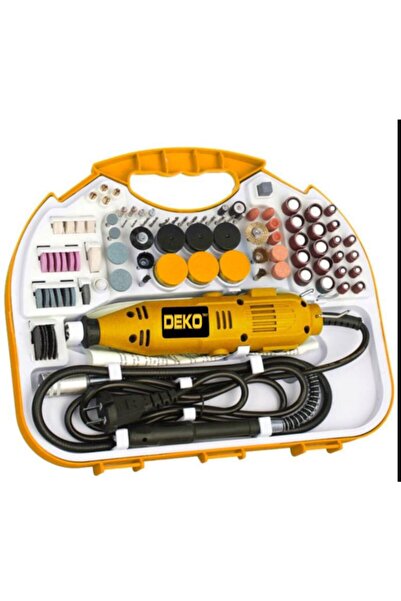 DEKO TURKEY 300 Parça 450 Watt 60.000 Rpm 6 Kademe Devir Ayarlı Hobi Gravür S...