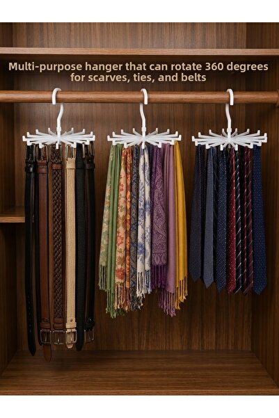 mtstudio 360 Degree Rotatable Multi-Purpose Hanger Designed as a Shawl, Belt,...