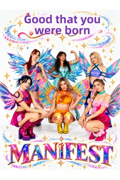 snowparty Manifest Birthday Banner Poster3