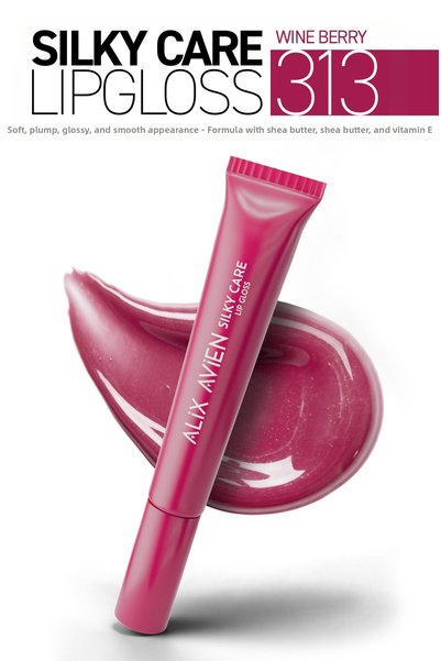 Alix Avien Plumping and Moisturizing Lip Gloss - Silky Care Lipgloss 313 Wire...