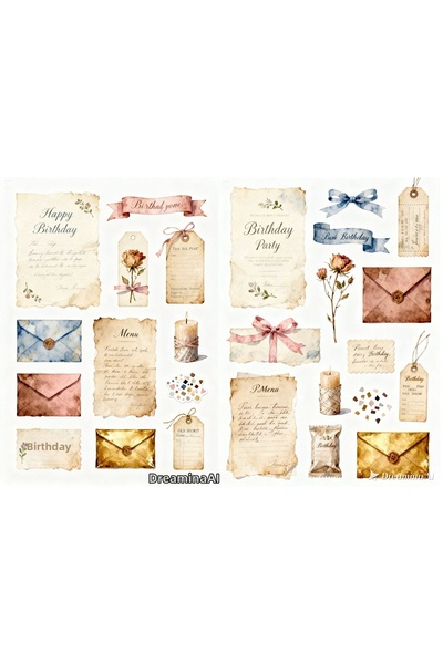 TELLGRAF مجموعة ملصقات بتصميم عيد الميلاد (21×30 سم، قطعة واحدة)