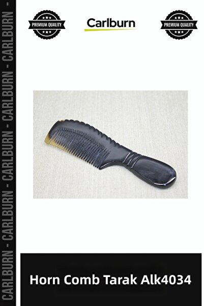 Carlburn Special Production Hair Care Retro Daily Use Bone Comb with Handle A...