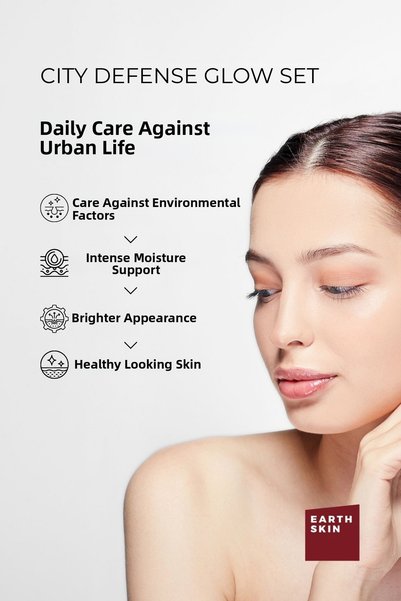Camu Revitalizing Moisturizing Brightening Skin Care Set |   City Defense Glow Set (Urban Brew Toner + Hydro 8D + C Radiant)