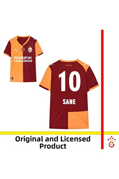 Galatasaray Licensed 2025/2026 Season Parted Home Stadium Printed Jersey