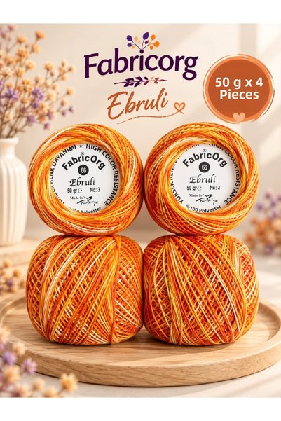 fabricorg Cotton Like Ebruli Punch - Bracelet - Bandana - Runner Knitting and...