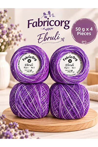 fabricorg Cotton Like Ebruli Punch - Bracelet - Bandana - Runner Knitting and...