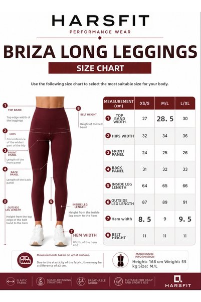 HARSFIT 2-Pack Briza Seamless Scrunch High Waist Sports Leggings