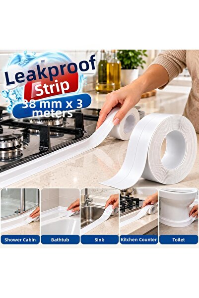 BuradaBuldun Αδιάβροχη Ταινία 38 mm x 3 μέτρα Αδιάβροχη και ανθεκτική στην υγ...