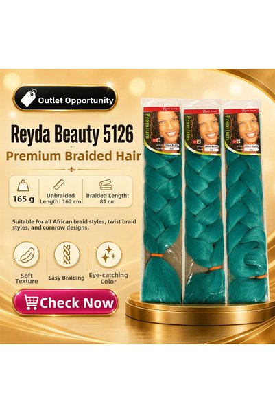 SÇ PERUK 3 Pack - Synthetic Hair for African Braids and Dreadlocks 5126