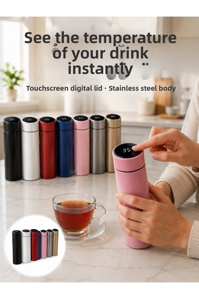 ArkhenX Portable Steel Thermos with High Heat Protection New Generation