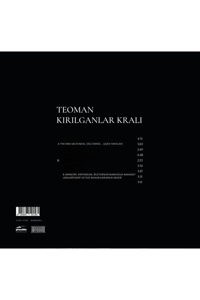 Bakaliona PLAK - Teoman / Regele fragililor
